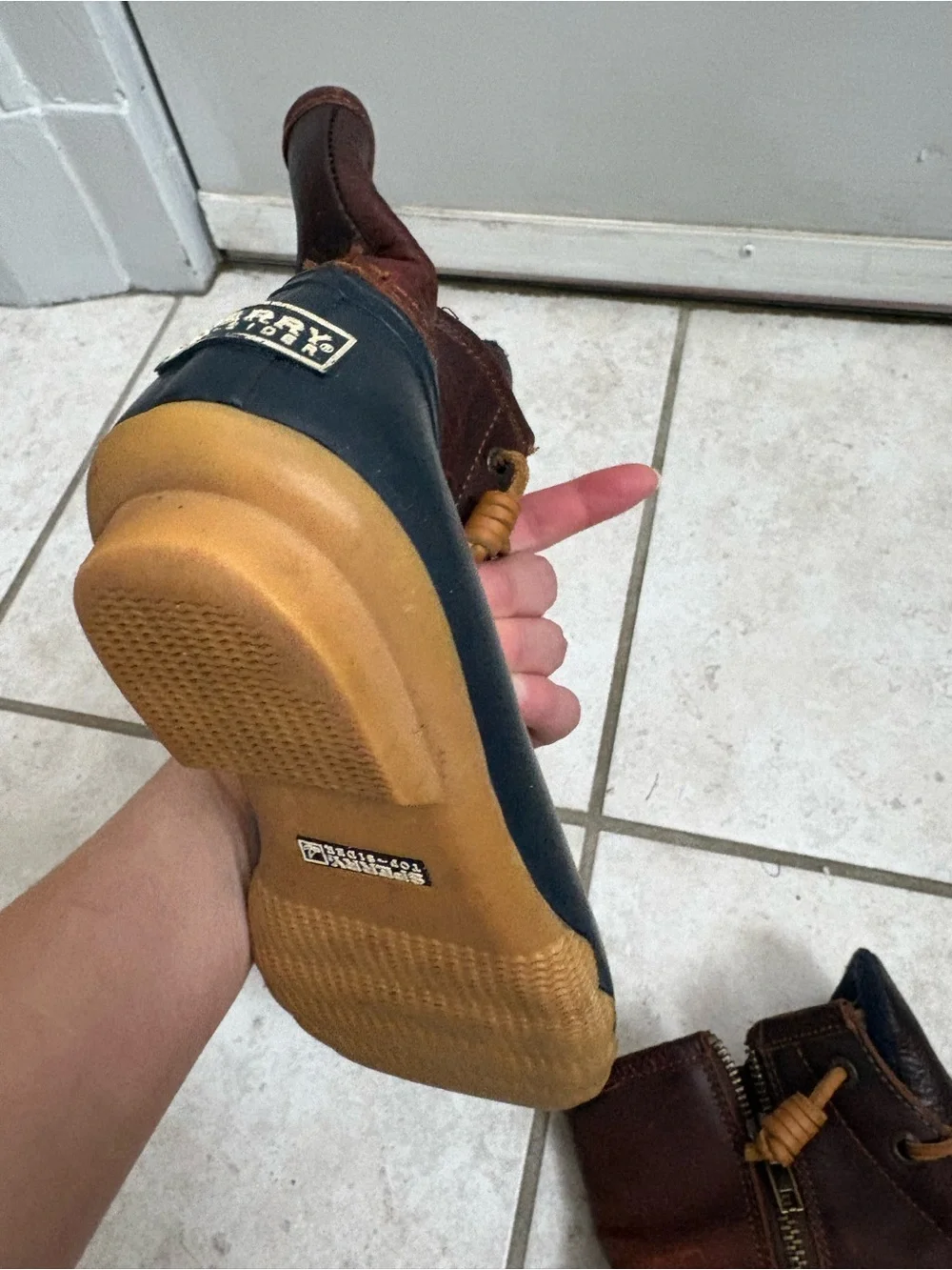Used Sperry Top-Sider Duck Rain boots Size 6 Women’s